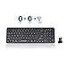 Bluebyte Multi-Device Keyboard, Full Size Bluetooth 4.0 LE & 2.4G Wireless for Windows PC, Laptop, Tablet, Smartphone