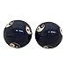 THY ARTS Baoding Balls Chinese Health Massage Exercise Stress Balls -Blue Yinyang #2