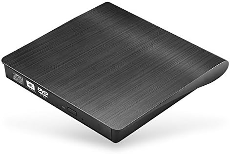 USB 3.0 Portable DVD Drive Burner, External Slim USB 3.0 DVD +/-RW Burner Writer DVD CD ROM Drive for Windows 10 Laptop, Desktops, Apple Mac Macbook Pro by Bodo