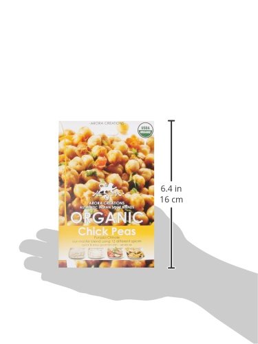 Arora Creations Organic Punjabi Chhole, Chick Pea Spice Blend, 0.8 Ounce