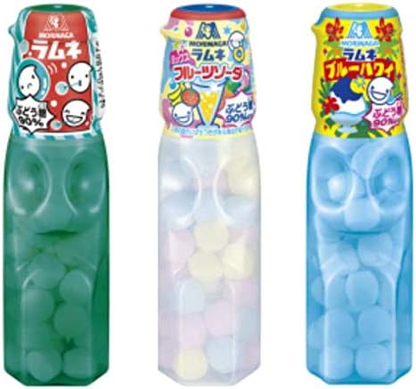 Amazon Port Townオリジナル 森永製菓 ラムネ 3種計個セット ラムネ ミックスフルーツソーダ ブルーハワイ ノーブランド品 あめ キャンディ 通販