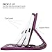 Motorola Moto X (First Generation) Folio PU Leather Wallet Case with Money Pocket - Navor (Purple)