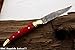 DKC Knives Sale DKC-62-RD RED Prince Laguiole Style Damascus Steel Folding Pocket Knife 4