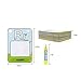 gogomall Water Reveal Word Card Water Drawing Doodle Card Book Paint with Water Reusable No Chemicals No Mess Doodle Pad Word Flash Card Educational Toy for Kids, 2 Magic Pen Included, 26 Pieces