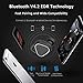 Wireless Earbuds, Bluetooth Headphones Mini Stereo in Ear Earphones with Mic, Case, Noise Cancelling Headphones for iPhone and Android