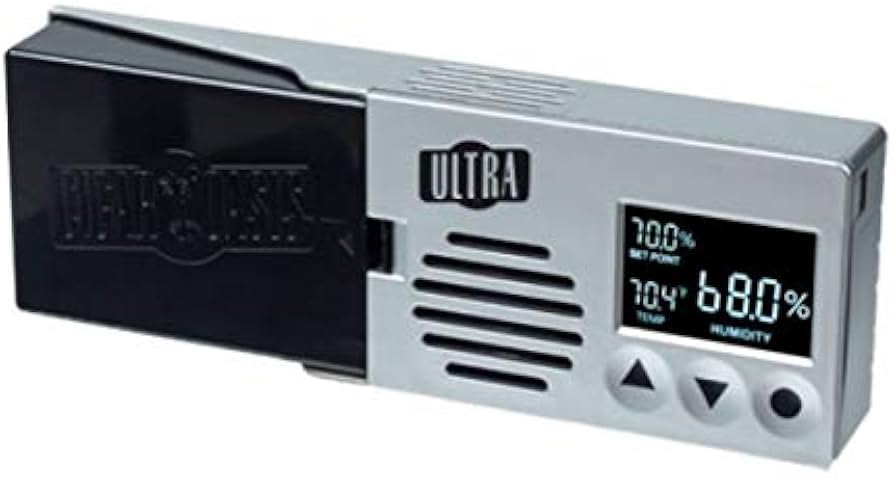 Lifestyle-Ambiente WLAN WiFi Cigar Oasis Ultra 3.0 Humidor Humidifier with Tasting Sheet