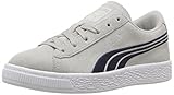 PUMA Baby Suede Classic Badge Sneaker, Gray