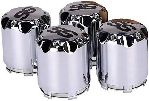 Dr.Acces Golf Cart SS Wheel Alloy Center Hub Cap 8,10,12 Inch Push in Style Chrome SS Center Caps for Golf Cart Wheel Dr.Acces Golf Cart SS Wheel Alloy Center Hub Cap 8,10,12 Inch Push in Style Chrome SS Center Caps for Golf Cart Wheel