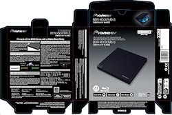 Pioneer External Blu-ray Drive BDR-XD08UMB-S