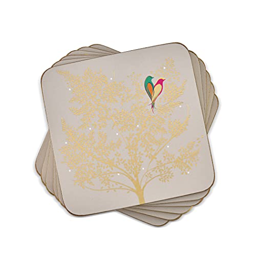 Thé Pour 1 Personne Sara Miller London Chelsea - Porcelaine Fine Avec Or 22 Carats - Vert - Boîte Cadeau