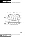 StopTech 309.11080 Sport Brake Pads with Shims and Hardware