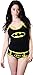 DC Comics Batman Logo Glow in the Dark Cami Tank and Panty Set (Juniors Large)