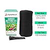 AlpineReach-Garden-Netting-Kit-Bird-Netting-2m-x-20m-Black-Protect-Plants-Fruits-Flowers-Trees-Stops-Animals-Deer-Fencing-Woven-Mesh-Heavy-Duty-Stretch-Durable-Net-Cover-with-Cable-Ties AlpineReach Garden Netting Extra Strong Woven Mesh Bird Netting Heavy Duty Kit 2m x 20m - Protect Plants & Fruit Trees…