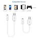 5-Pack Micro USB Cable, UNITEK Premium USB 2.0 Short Micro B Sync & Charging Cord (0.66ft, 1ft) for Samsung, HTC, Motorola, Nokia, Android Smartphone and Tablets