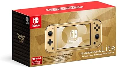 Amazon.com: Nintendo Switch Lite Hyrule Edition - International