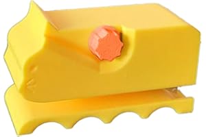 aderroo Cardboard Cutter for Cat Scratchers,DIY Cardboard Cutting Tool, Handheld Cardboard Cutting Tools for Making Cat Scratching Board Cat Bed (Yellow)