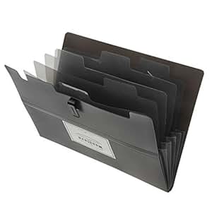 Clasificador plástico de papel A5 Almacenamiento del respaldo