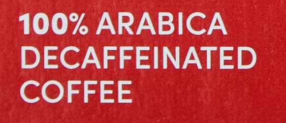 TIM HORTONS DECAF, MEDIUM ROAST COFFEE, SINGLE-SERVE K-CUP PODS COMPATIBLE WITH KEURIG BREWERS, 32CT K-CUPS, RED