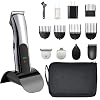 Electric Mustache and Beard Trimmer, 5 in 1 Fast Charge, Cordless Rechargeable Personal Grooming Set for Men and Women…