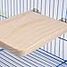 PanDaDa Chinchilla Shelves,Small Pet Wooden Cage Platform Shelf Stand Board for Puppy Pet Hamster Squirrel,1PCthumb 3