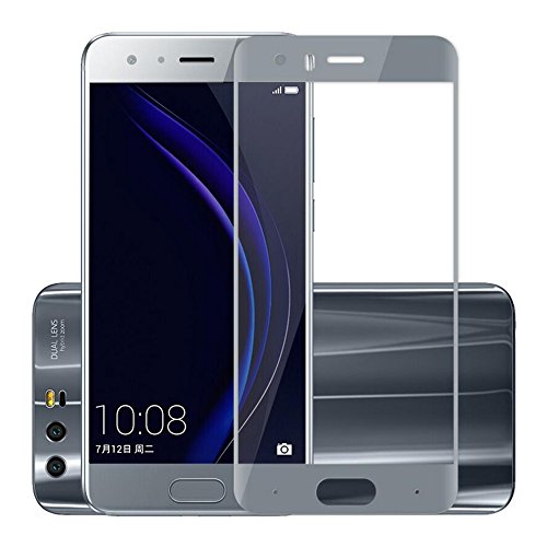 Honor 9 Flos Full Screen Protection Tempered Glass Screen Protector Gray