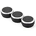 Pack of 3 Special Interior A/C Air Conditioning Heat Control Switch Knob Button Cover Cap Decoration Trim For Toyota VIOS(2002-2006) Vela Vitz YARI & Tacoma, Replacement Knob (BLACK)
