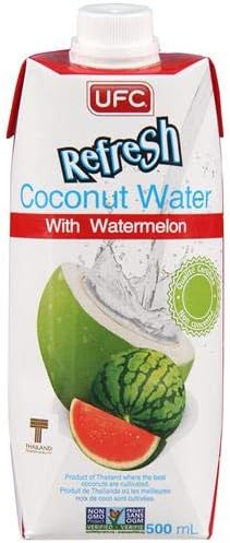 Ufc Refresh | Coconut Water with Watermelon | 3 x 500ml (UK)