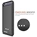 (Upgraded) iPhone 6 Battery Case, Trianium Atomic S iPhone 6s Portable Charger Charging Case for Apple iPhone 6 6s 4.7-Inch ONLY [Black]- 3100mAh Battery Pack Juice Bank Cover [MFI Certified]