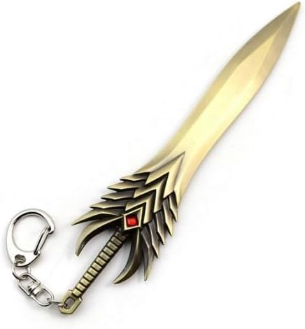 Marvalah - Metal Keychain Hangings, The Darkin Blade Aatrox Dark knife 1 Pcs. Metal keychain holder