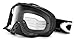 Oakley Crowbar Graphic Frame MX Goggles,True Carbon Fiber Frame/Clear Lens,one size
