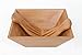 SM Bowls Bamboo Salad Bowl w/ Serving Hands: Sustainable set includes large square bowl and matching salad servers