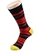 PUTON Men's Fun & Funky Colorful Cotton Dress Socks (Assorted 1)