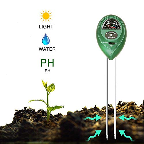 Fezep Soil PH Meter, 3-in-1 Soil Moisture pH and Light Meter for for Indoor & Outdoor Plants Soil Tester Kits, Easy to Use and Fast Read (No Battery Needed) - Thumbnail 7
