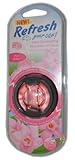 Refresh Scented Oil Diffuser Odor Eliminating Car Vent Air Freshener - Pink Petals Scent