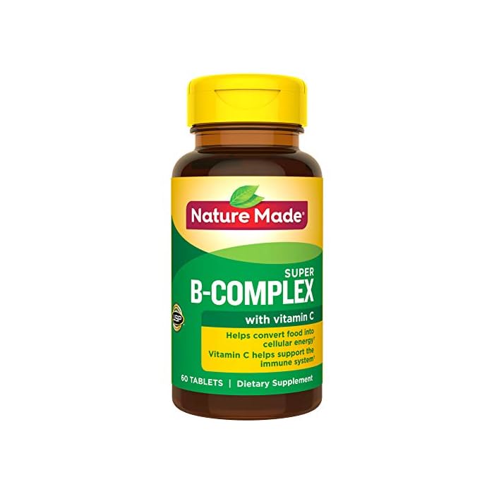 Nature Made Super B Complex + Vitamin C Tablets