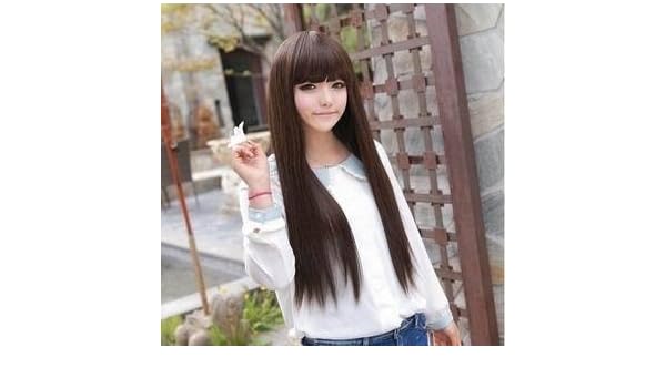Amazon Com The New Temperament Fluffy Wig Natural Beauty With
