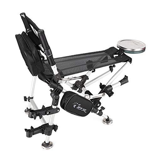 Lmj-stool Chaise De Pêche Pliante, Chaise De Jardin Multifonctionnelle Pliante Pour Siège De Camping Portable