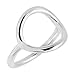 Silpada 'Karma' Open Circle Ring in Sterling Silver