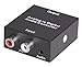 Tbridge Analog ( 3.5mm and R/L ) Audio to Digital ( Coaxial or Toslink ) Audio Converter Adapter