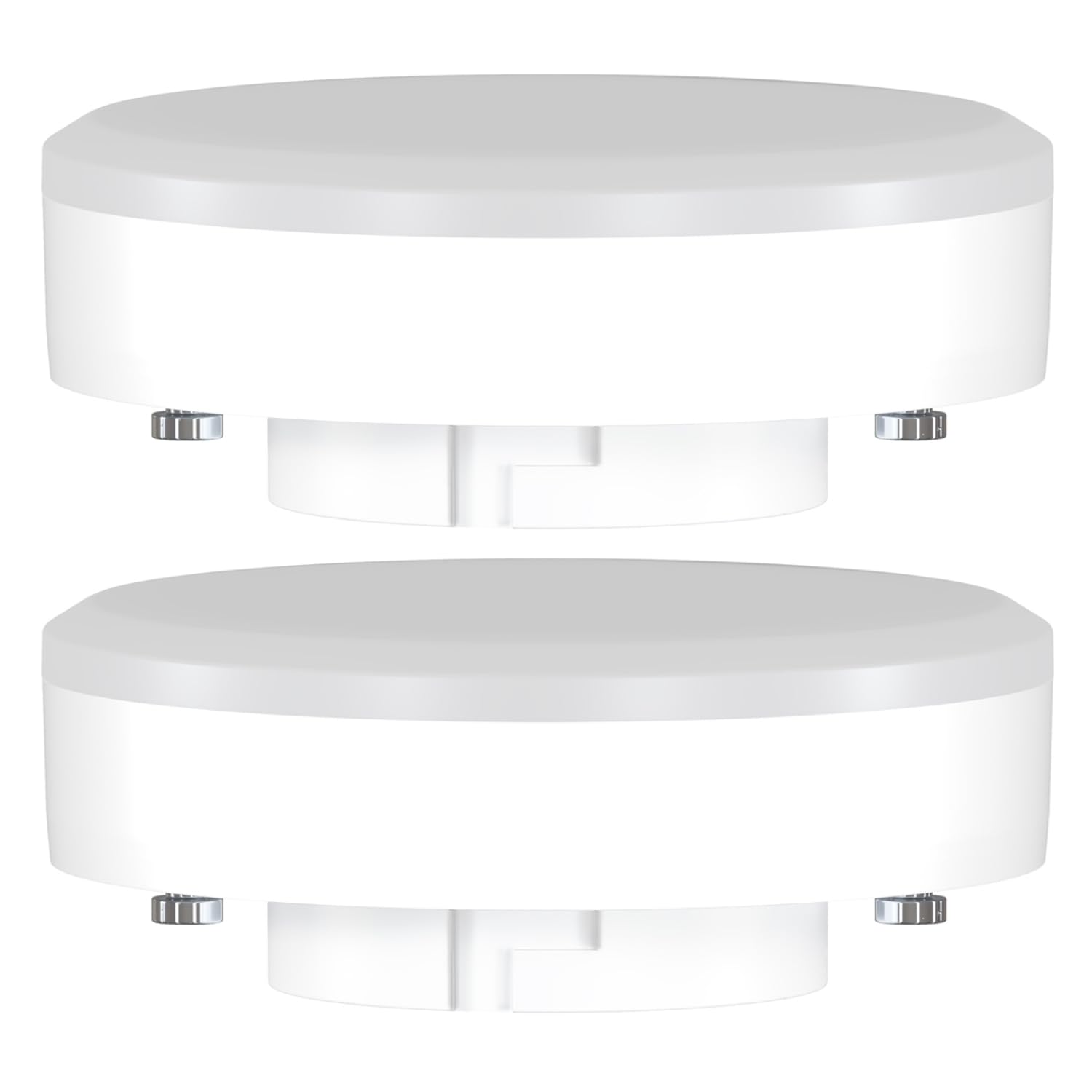 ledscom.de 2 Pieces GX53 LED Bulb, White (4100 K), 10.9 W, 1212lm, 115°, matt — image 1