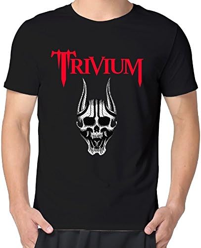 Trivium Silence In The Snow Strife Logo Man's O-neck Tagless Screen-Print T-shirt
