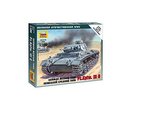 1/100 Germ Tank Panzer III Snap, new Tool