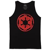 Star Wars Aging Galactic Empire Adult Tank - Black