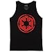 Star Wars Aging Galactic Empire Adult Tank - Black
