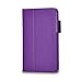 Galaxy Tab 3 Lite 7.0 / Galaxy Tab E Lite 7.0 Case - SHEROX Premium Folio Leather Case for Samsung Galaxy Tab 3 Lite 7.0 / Galaxy Tab E Lite 7.0 Inch Tablet (Purple)