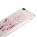iPhone 8 Plus Case,iPhone 7 Plus Case,PHEZEN Luxury Bling Diamond Crystal Clear Soft TPU Silicone Back Cover with Dreamcatcher Pattern for iPhone 8 Plus/iPhone 7 Plus, Red Feather Dream Catcher