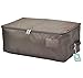 Clothes Storage Bins, Beddings, Blanket Organizer Storage Containers, House Moving Bag, Coffee