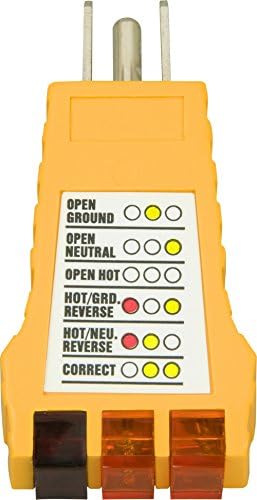 American Recorder Technologies Ground Fault Outlet Receptacle Tester 110V