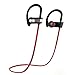 Francois et Mimi RiFlx Extended Battery Life Wireless Bluetooth 4.0 Headphones Noise Isolating Headphones w/Microphone, Great for Sports, Running, Gym, Exercise -Wireless Bluetooth Earbuds Headset
