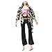 buytra 6 Pack Doll Accessories Handmade Fashion Shorts Pants Vest Outfit Clothes for Barbie Doll Girls' Birthday Gift